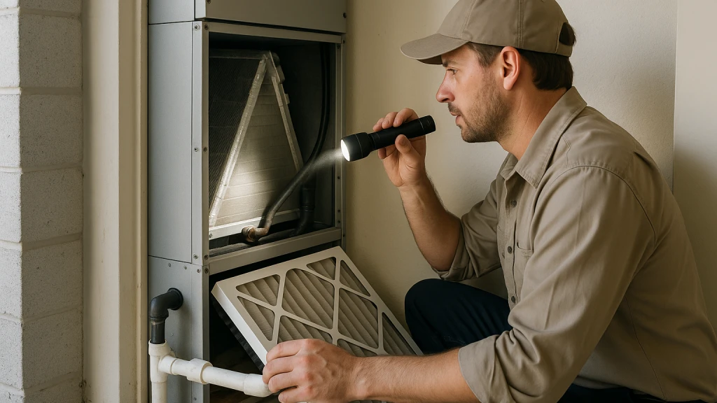 In Central Florida, your air conditioner runs nearly year-round — and it's the single most common place mold takes hold. A clogged condensate line, a sweating coil, or an oversized unit that cools without dehumidifying turns the system that's supposed to keep you comfortable into the one quietly seeding mold through every room.