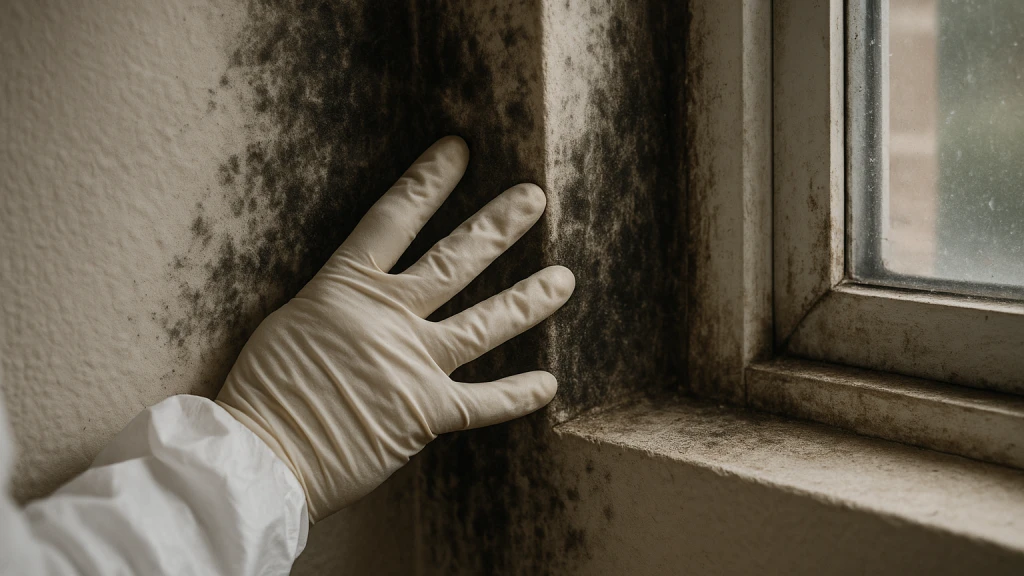 “Black mold” usually means Stachybotrys chartarum — a dark, slimy mold that only grows where materials have stayed wet for days. In humid Central Florida, that almost always traces back to a roof leak, a plumbing leak, or a sweating AC system, which is exactly why containment-first removal matters here.