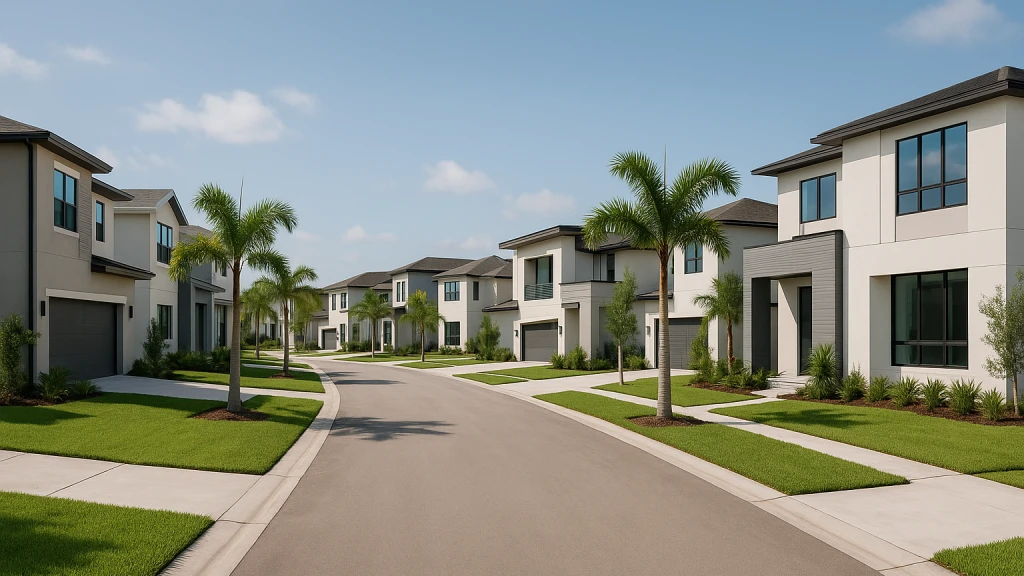 Newly built master-planned homes along the Narcoossee Road and Lake Nona corridor near Kissimmee